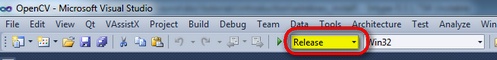 Look here for changing the Build Type